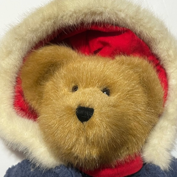 Boyds Bear 904021 Plushed Stuffed 14" Karina Burrbruin with Blue Coat and Hood - Picture 4 of 12
